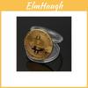 Памятная монета Bitcoin из металла с индивидуальной гравировкой для поклонников виртуальной валюты