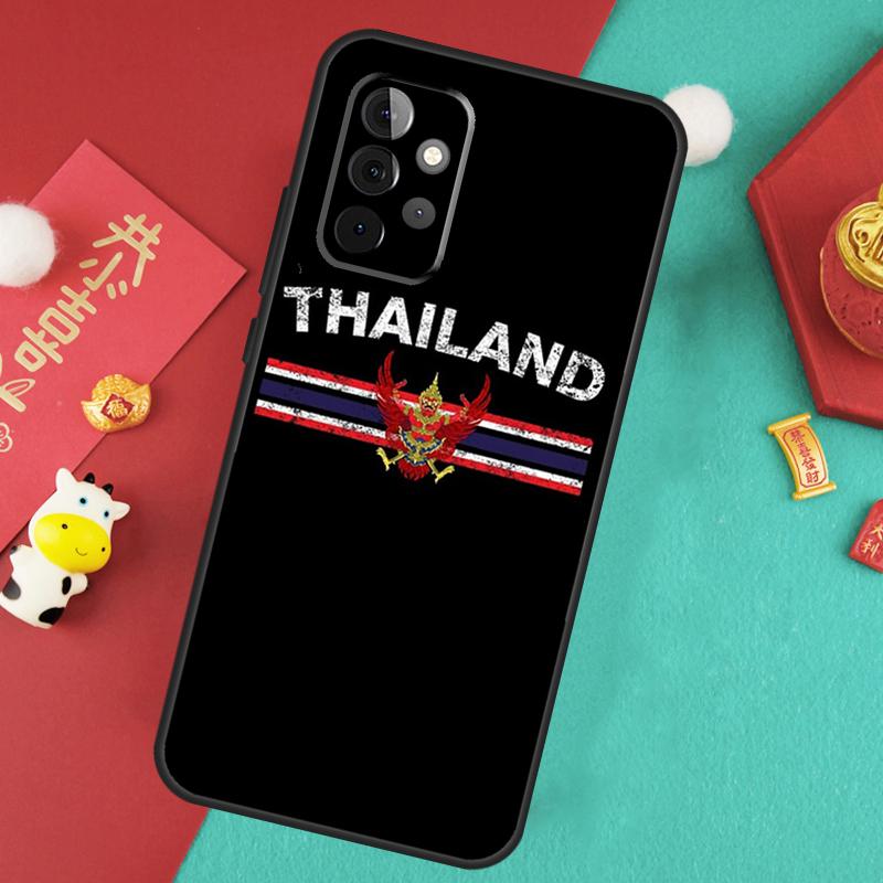 Чехол-карта с флагом Таиланда для Samsung Galaxy A55 A35 A25 A15 A14 A34 A54 A53 A33 A23 A13 A12 A52 A51 A32
