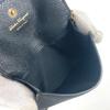 Salvatore Ferragamo Wallet Pouch Gancini logo card coin purse Card Case