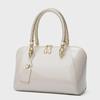 Shiny Bridal Bags: European & American All-Match Patent Leather Handbags - Textured Crossbody Shoulder Bags for Women