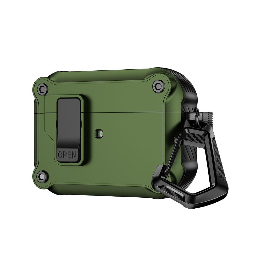 2025 Защитный чехол с надежным замком для AirPods Pro 3 НОВЫЙ Автоматический выдвижной Полностью защитный чехол с чистящим набором для Apple AirPods Pro 3