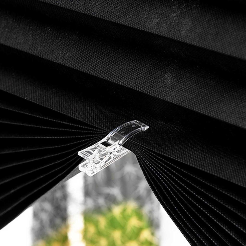 Легко устанавливаемые плиссированные бумажные шторы с частичным затемнением для окна, временные и переносные жалюзи, римская штора 90x150см