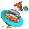 Pet Toy Treat Dispenser Paw Planet Durable Chew Toy Teething Treat Dispenser Flying Saucer Frisbee Pet Supplies