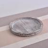 Handmade Storage Tray Desserts Snacks Hotel Restaurant Wedding Display DIY Round Wooden Tray Fruits Sundries Accessories