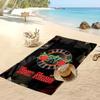 Guns N’ Roses Custom Beach Towel, Print Your Name Text Lightweight Absorbent Towel for Swimming Travel