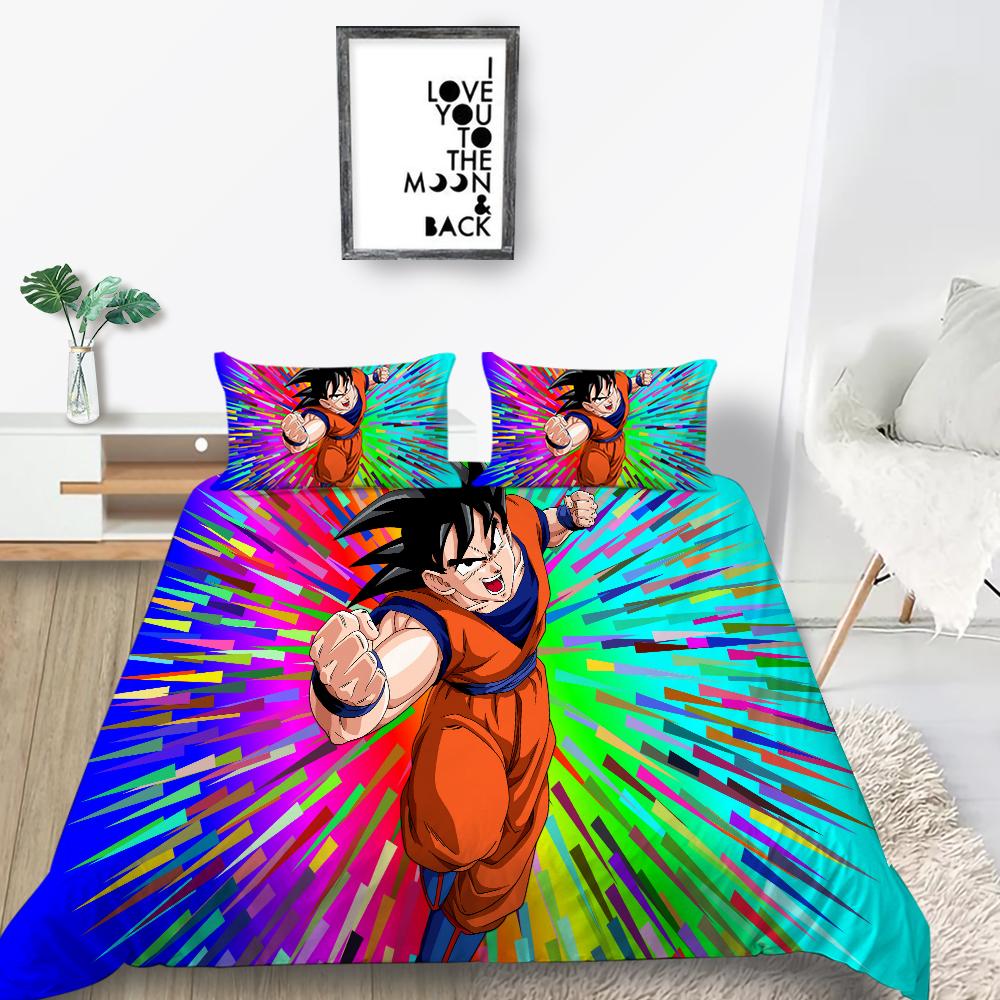 3D мультфильм Longzhuxia постельное белье детская спальня пододеяльник наволочка/двуспальная кровать полноразмерное постельное белье украшение дома