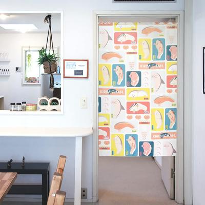 Предметы интерьера Разные товары Норен Гобелен Постер Перегородка для комнаты Ширина 85 x Длина 150см Персонажи Sanrio Супермаркет 11448