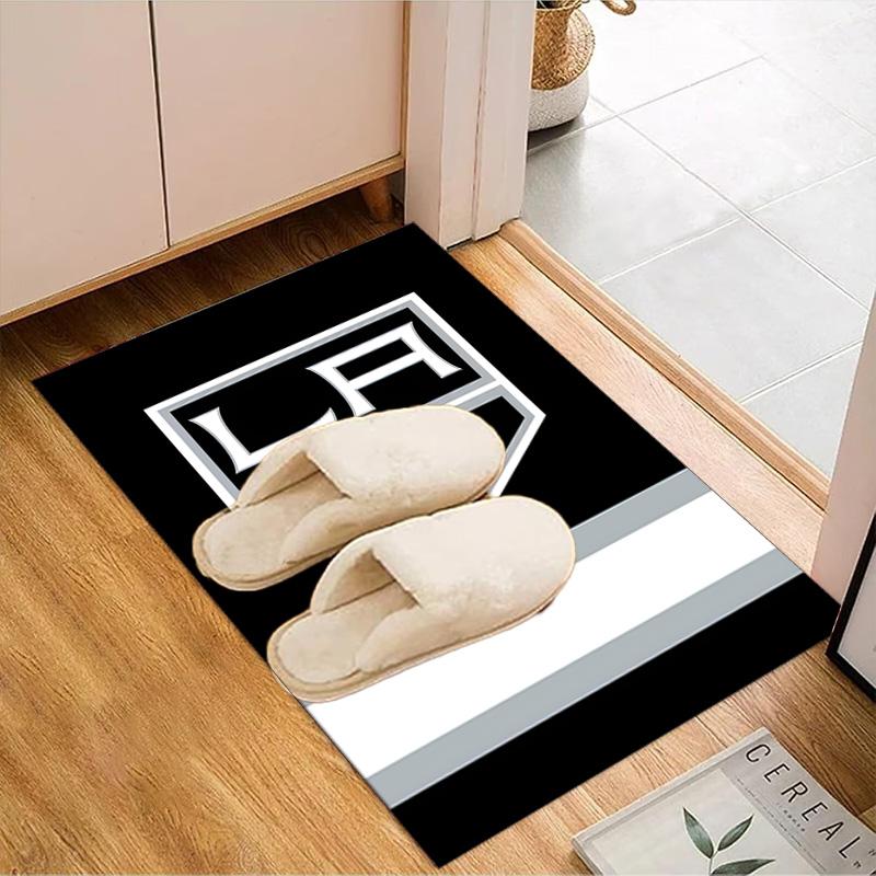 Angeles king Crest Floor Mat for Living Room, Game Rooms, Office, Bedroom, Office Floor Mat Playful Design, Christmas fan gifts