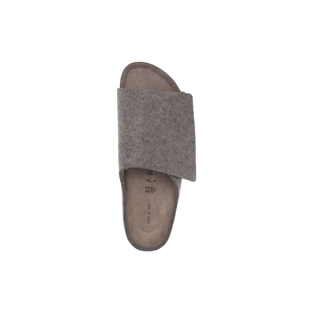 Birkenstock X Fear Of God Los Feliz войлочные шерстяные войлочные сандалии 'Ash' Мужские 1024724