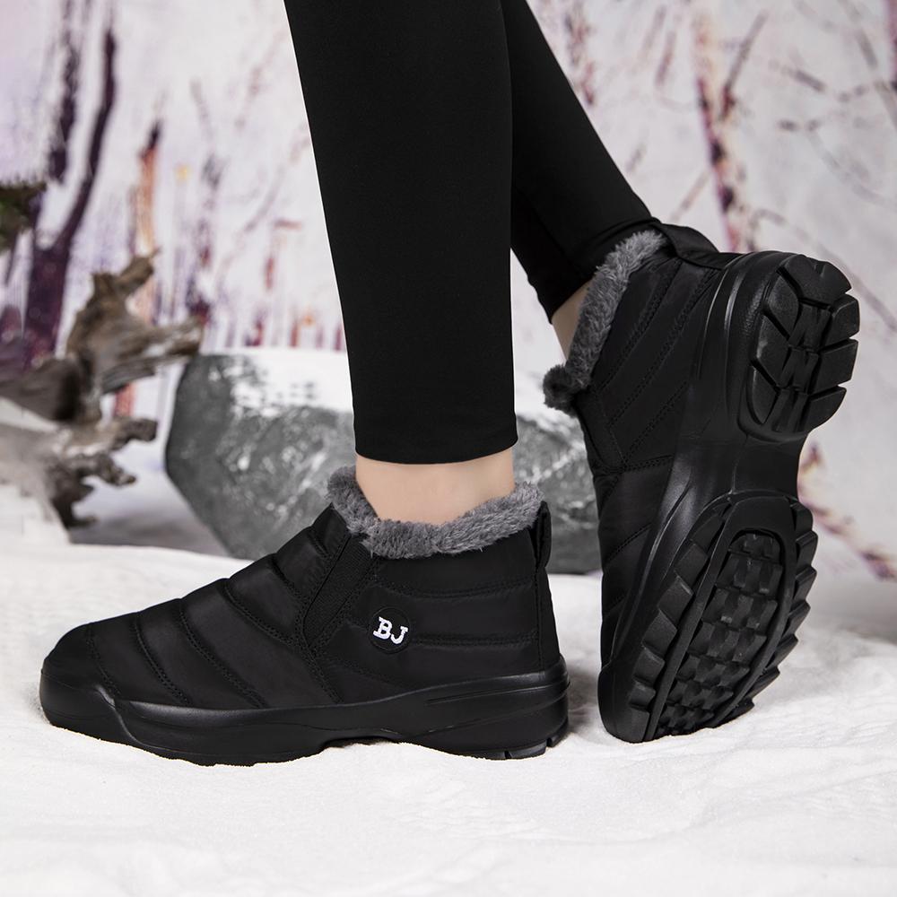 Женские зимние сапоги для снега, теплые походные ботинки, удобные ботинки для улицы, подходят для зимней носки на улице Женские сапоги для снега