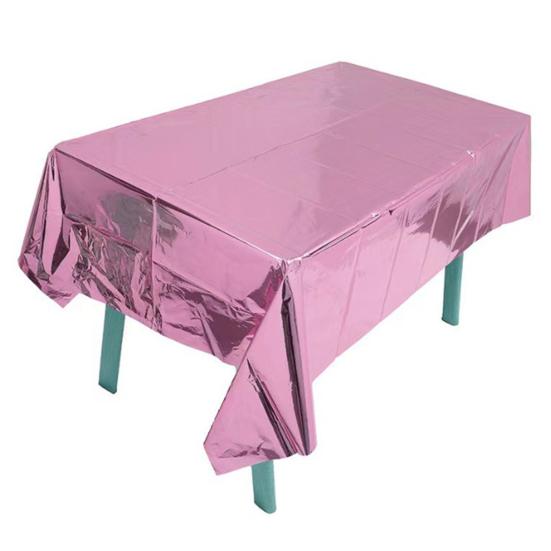 Disposable Rectangle Clean Table Cloth Waterproof Table Easy Cover Solid Color Tear-Resistant Party To Dining Table Protector Cover