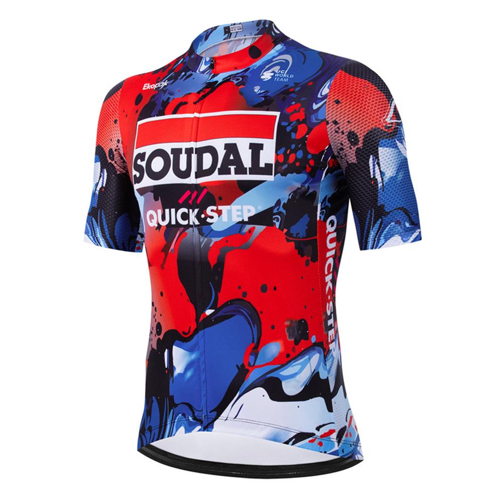 2026 Lidl Soudal Quick Step Летняя Велосипедная Майка Mtb С Коротким Рукавом Велосипедный Комплект Комплект Велосипедных Шорт MTB Ropa Ciclismo Велосипедные Рубашки Maillot