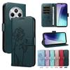 Чехол-бумажник с откидной крышкой для Xiaomi Redmi 15C 14C 13C 13R 13X 13 12C 12 11A 10 10A 10C A5 A4 A3 4G 5G, кожаный, с магнитом, держателем для карт