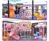 Indoor Children's Amusement Park Castle Play Area with Slide & Ball Pit