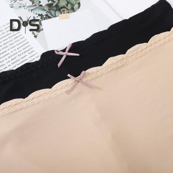 Women Safety Pants High Elasticity Solid Color Lace Seamless Soft Breathable Anti Exposure Mid Waist Quick Dry Under Skirt Shorts Safety Underpants