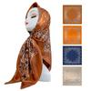 Cashew Printed Large Square Scarf 90cm Silk Scarf New Turban Silk Satin Shawl Ladies Scarf