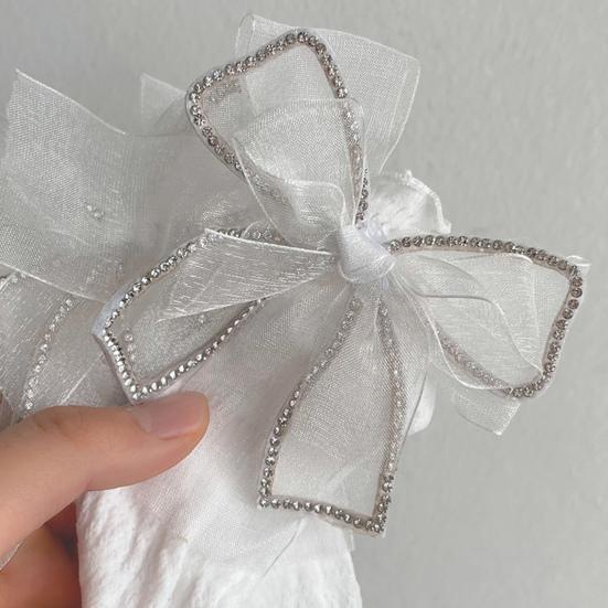 1 Pair Calf Socks Lace Hollow Breathable Japanese Style Bouncy Daily Wear Velvet Bow-knot Children's Socks Birthday Gift