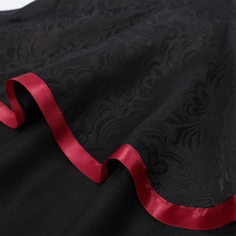 Средневековый плащ с цепью Костюмы на Хэллоуин Плащ Вампира Длинный плащ Плащ на Хэллоуин для карнавалов вечеринки