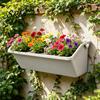 Corrosion-resistant Planter Wall Mounted Self-Watering Plant Pot with Drainage Holes Environmentally Friendly Stackable Vertical for Outdoor