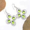 Peridot Gemstone Handmade 925 Sterling Silver Jewelry Earring