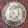 Монета Королевы 1959 года, старинная антикварная монета, медная монета, коллекционная, монета из белой меди с серебром, иностранный серебряный доллар, можно дуть