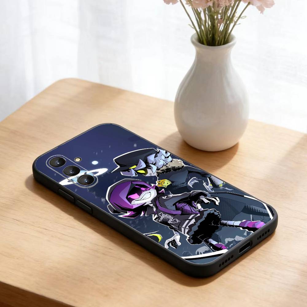 Game M-Murder N V J Drones Phone Case For Samsung Galaxy A73,A72,A71,A70,A52,A51 Others Soft Black Cover