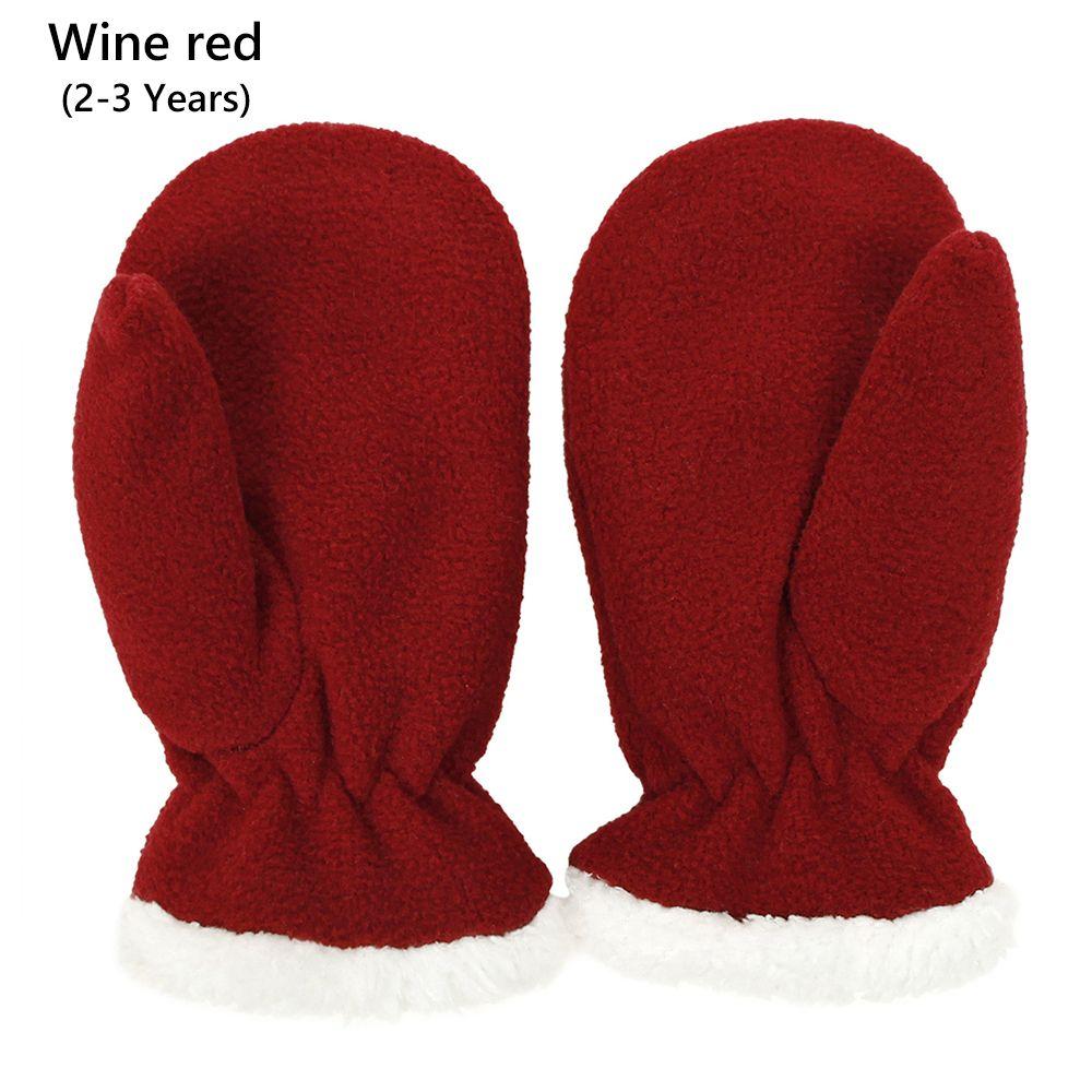 Зимние детские перчатки из поларфлиса, легко надеваются, с флисовой подкладкой, варежки из поларфлиса, варежки для малышей