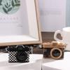 1:12 Dollhouse Miniature Digital Camera Can Bright Strap Camera Play House Toy