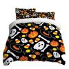 Хэллоуин Комплект постельного белья из трех предметов Пододеяльник Наволочка Матовая ткань Утолщенный