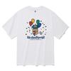 RADINEO Party Bear Short Sleeve T-Shirt White