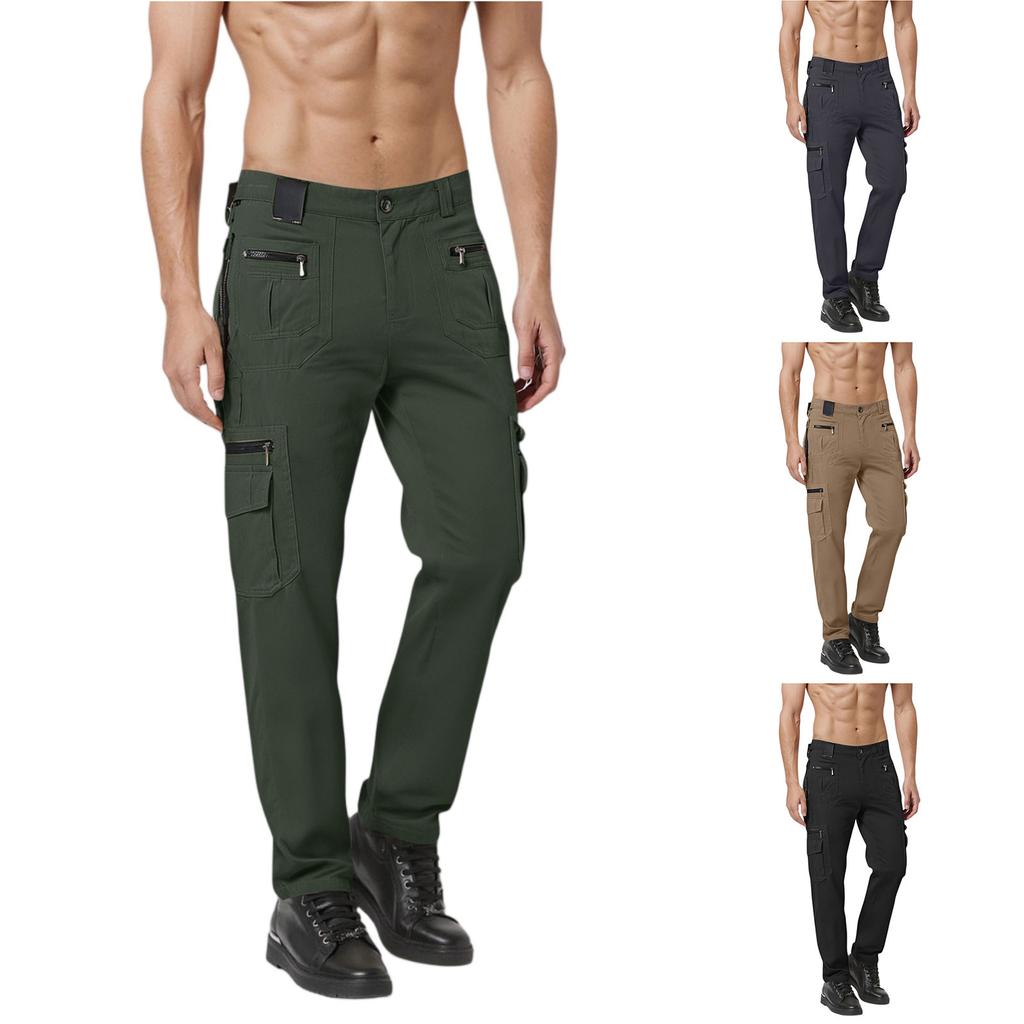Men's Sports Casual Jogging Trousers Lightweight Hiking Work Pants Outdoor Pant
