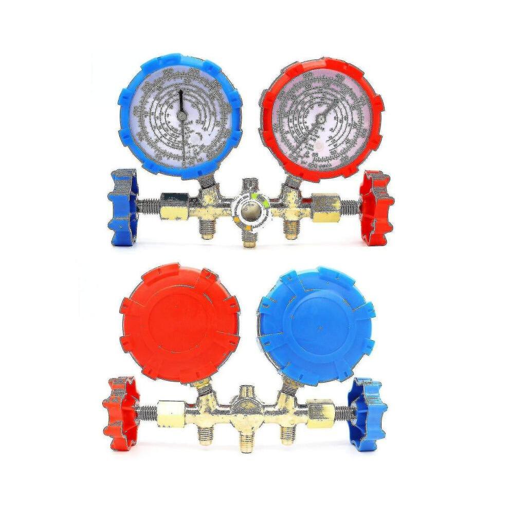 For R410a R32 R404a R134a Refrigerant Manifold Gauge Condition Set Conditioning Tools with Hose And less
