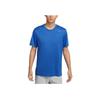 Dri-Fit Team Legend Round Neck Quick-Dry Short Sleeve T-Shirt Men Tops Dark-Blue IB8898-450