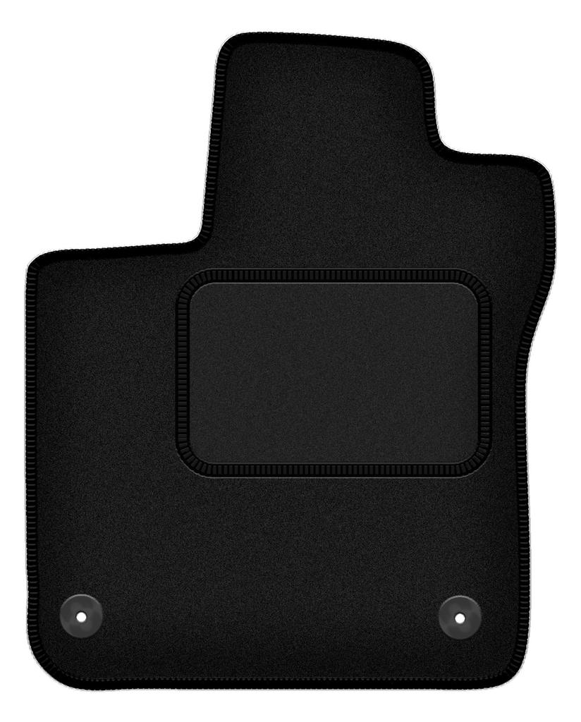 Driver Velour Floor Mat For: Smart Forfour Ii Hatchback (2014-)