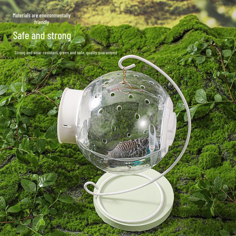 Прозрачная уличная клетка для попугаев и других птиц