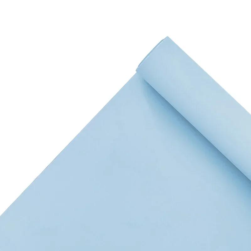 58смX11ярдов Однотонный Фарфоровый Матовый Цветочный Бумага Букет Цветов Однотонный Цветочный Лист Цветочный Материал Водонепроницаемая Упаковочная Пленка