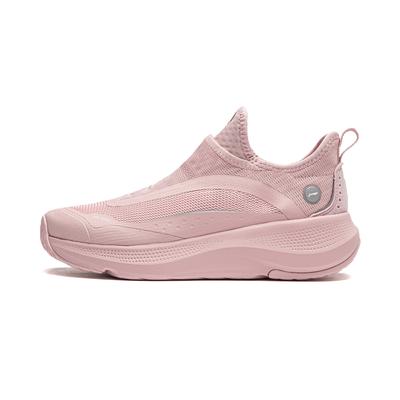 Кроссовки Li Ning Soft Go Slip-On с толстой подошвой, увеличивающей высоту, нескользящие, износостойкие, дышащие, легкие, с низким верхом, повседневные, для бега AGLU106-3
