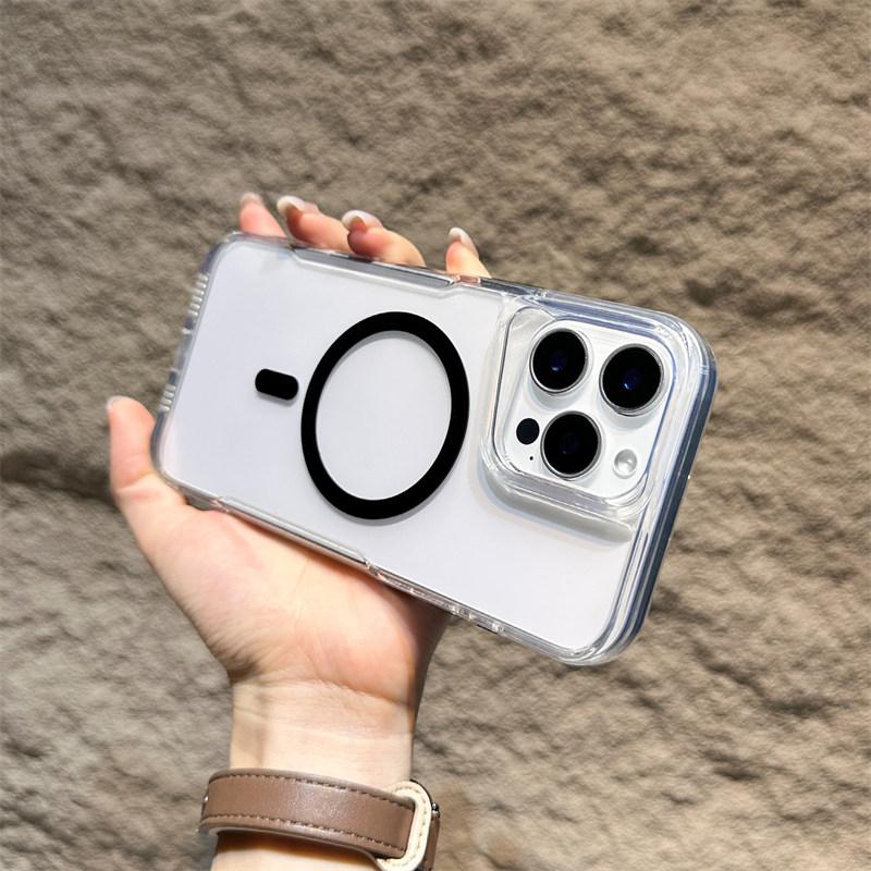 Роскошный беспроводной зарядный Magsafe прозрачный чехол для iPhone 15 16 14 13 11 12 Pro Max Plus 11 магнитный противоударный мягкий бампер