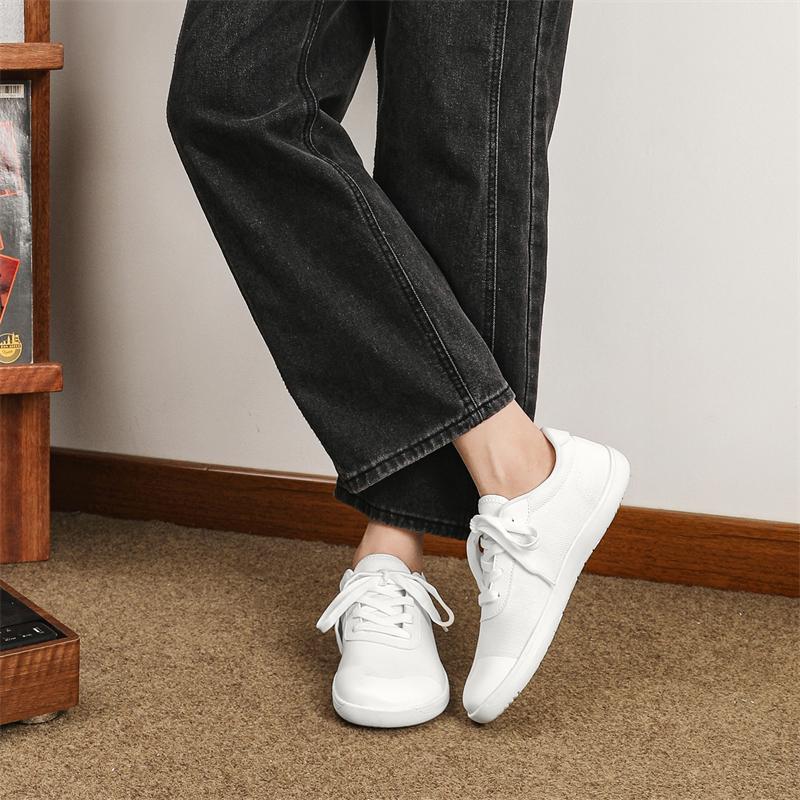 Мужские повседневные туфли на плоской подошве с широким носком, серые, для ходьбы, белые, для йоги и фитнеса, большой размер