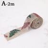 Christmas Ribbon DIY Gift Packaging Party Decor Linen Decorations