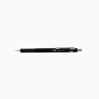 Механический карандаш TWSBI Precision, черный, фиксированный наконечник 0,7 мм