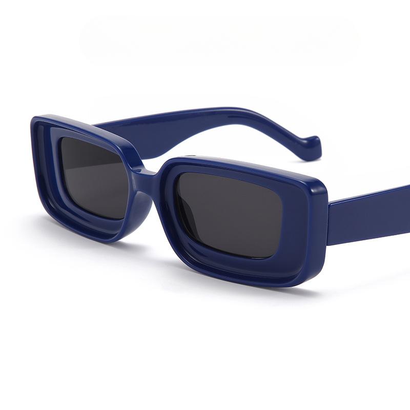 Маленькие солнцезащитные очки в коробочке, женские индивидуальные модные солнцезащитные очки в коробочке, мужские вогнутые очки