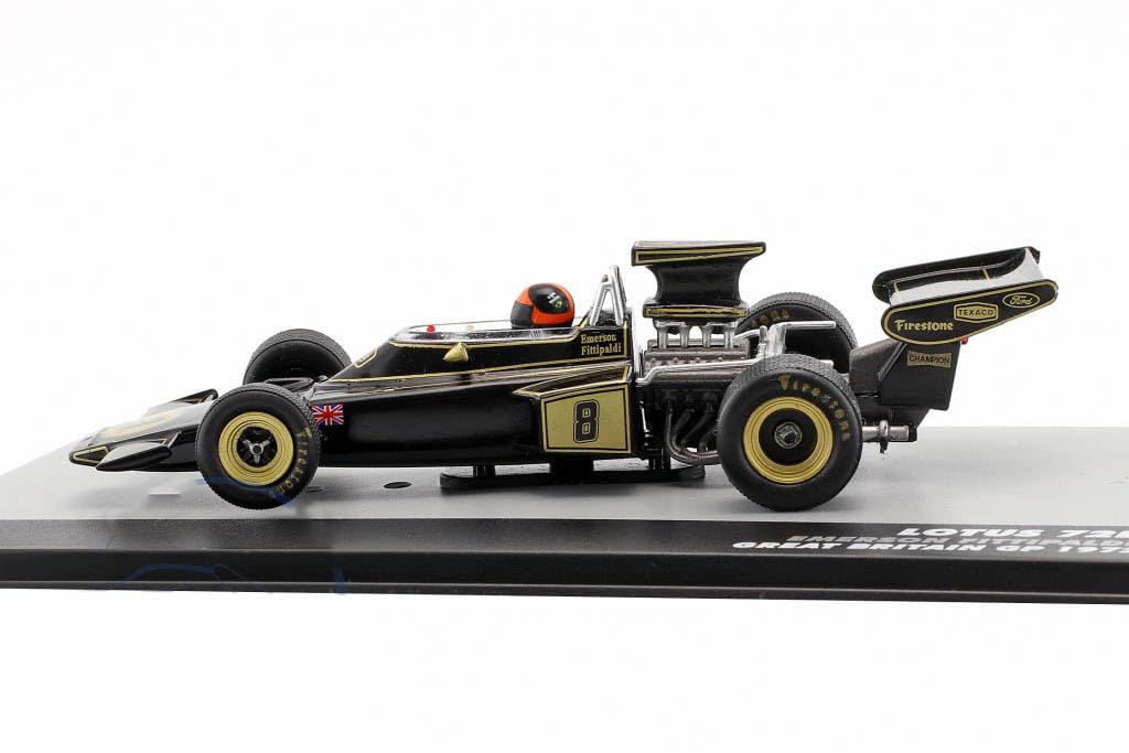 Altaya Lotus F1 72D Гран-при Германии Эмерсон Фиттипальди 1972 Металлическая Миниатюрная Модель Автомобиля 1/43