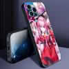 02 Zero Two Anime Darling In The Franxx Case for iPhone 13 14 11 12 Pro Max 7 8 Plus SE X XR XS Max Silicone Cover Phone Cases
