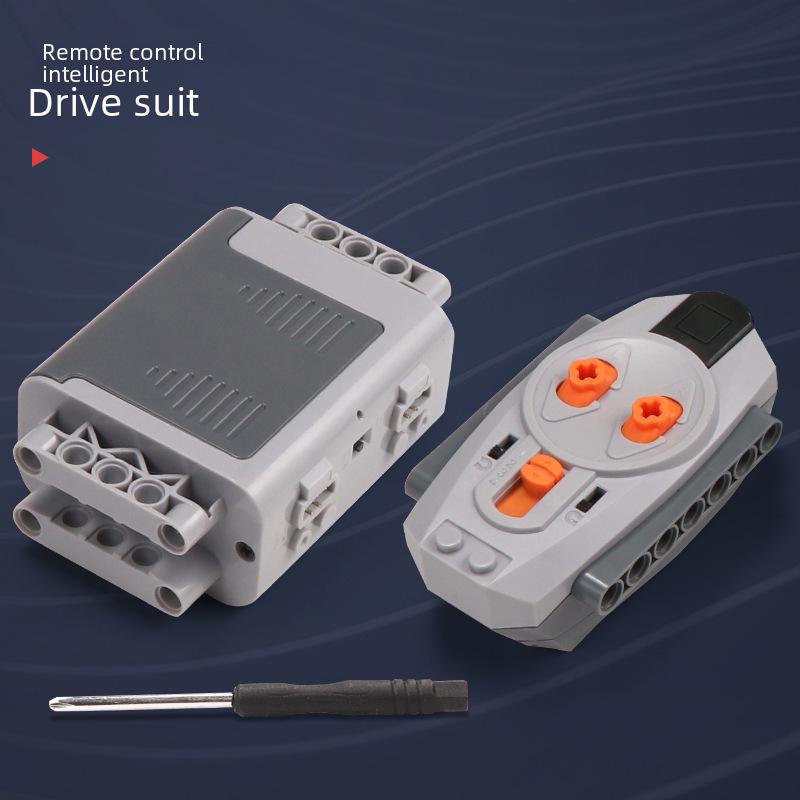 Наука и образование LEGO-совместимые MOC Power Tech Программирование Строительные блоки: PF Parts Сборка мотора и игрушка с главным управлением