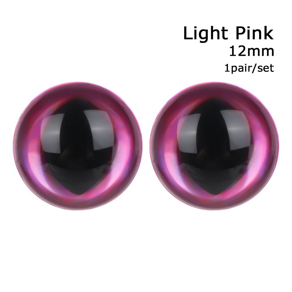 with Pad DIY Toy Accessories Stuffed Animal Supplies Doll Accessories Eyes with Eyelashes 3D Eyes