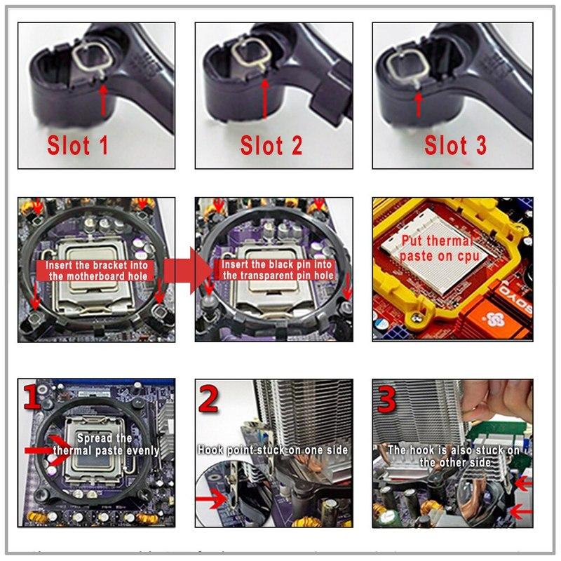 IWONGOU X99 Processor Cooler LGA2011 2 Heatpipes Radiator 90mm RGB Fan 3Pin Cooling CPU for Intel LGA 2011/1366/1700/AMD/1156