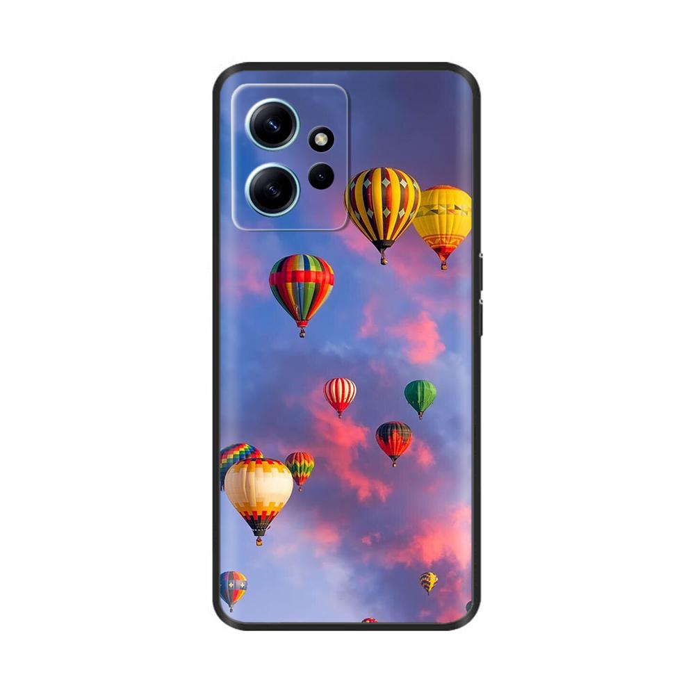 Чехол для Redmi Note 12 4G 5G Милый Расписной Мягкий Задний Чехол для Телефона Для Xiaomi Redmi Note 12 Pro Note12 Pro Plus Прозрачные Чехлы Coque