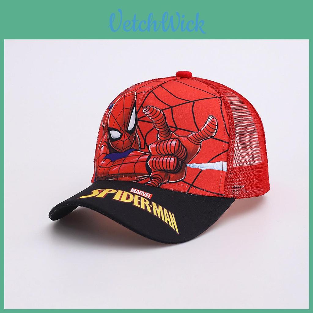 Childrens Spider Man Themed Baseball Hat With Uv Protection And Ventilation For Outdoor Adventures