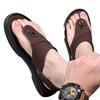 2025 New Sandals Men Wear Soft Soles Two Wear Casual Non-slip Fashion Beach Shoes Men's Flip-flops